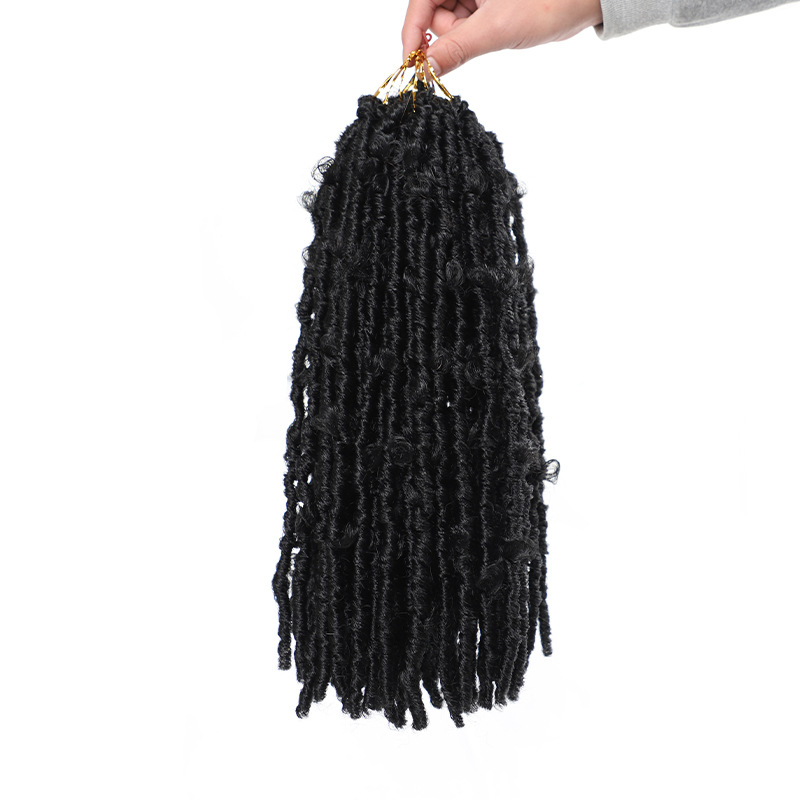 Hair For Butterfly Faux Locks Mini Twist Xtrend Spring Twist  Crochet Braiding Hair Synthetic Fluffy Hair Extension 12 Inch  Temperature Synthetic Fiber For Women Girl Gift