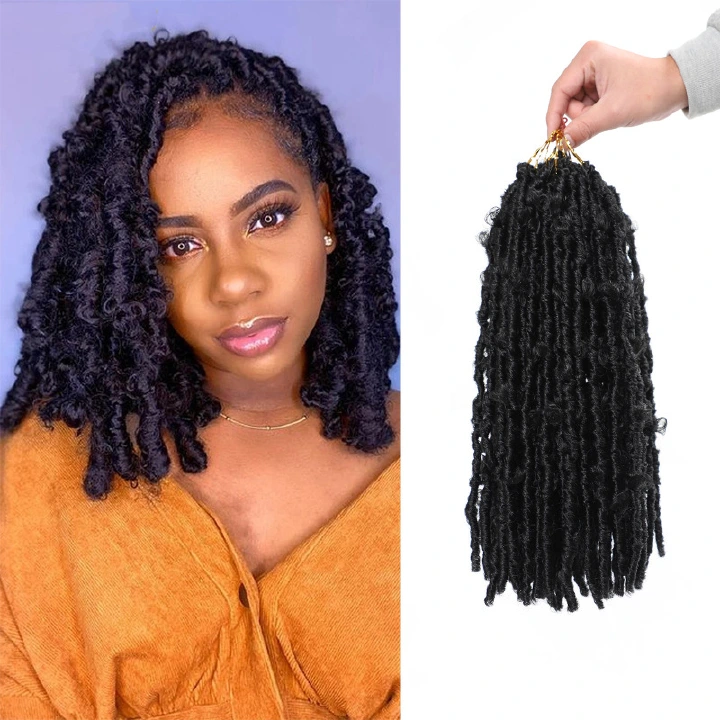 Hair For Butterfly Faux Locks Mini Twist Xtrend Spring Twist  Crochet Braiding Hair Synthetic Fluffy Hair Extension 12 Inch  Temperature Synthetic Fiber For Women Girl Gift