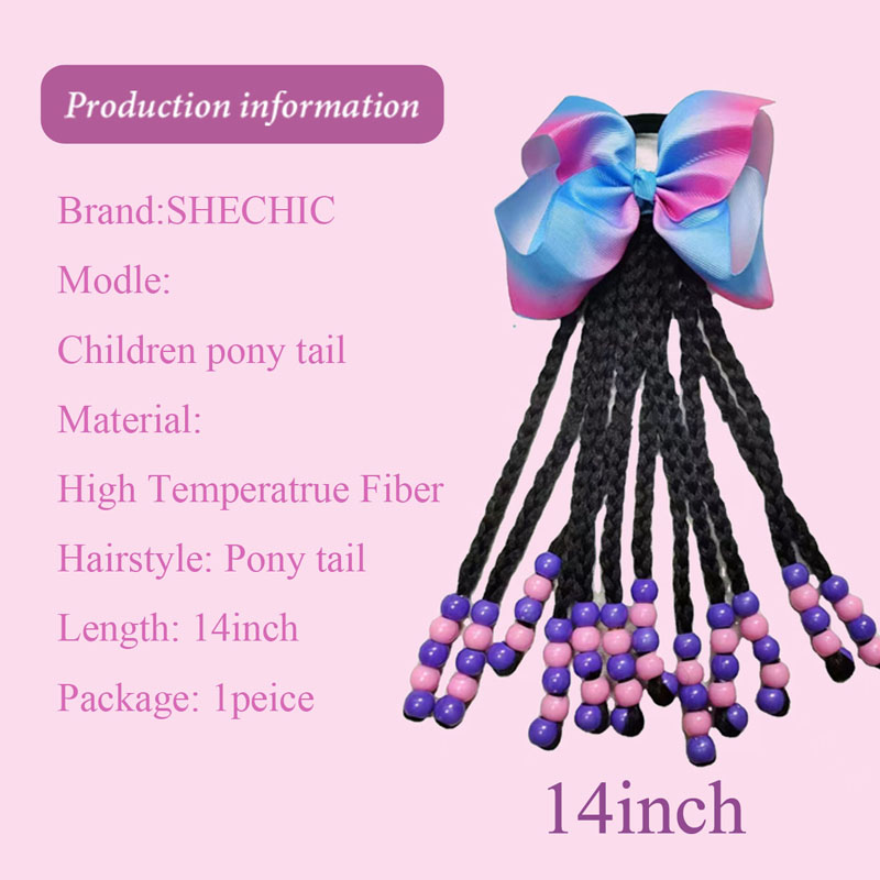Afro Girls kids  dirty braid kids ponytail children dirty braid it is lovely and beautiful hairstyles it's Convenient