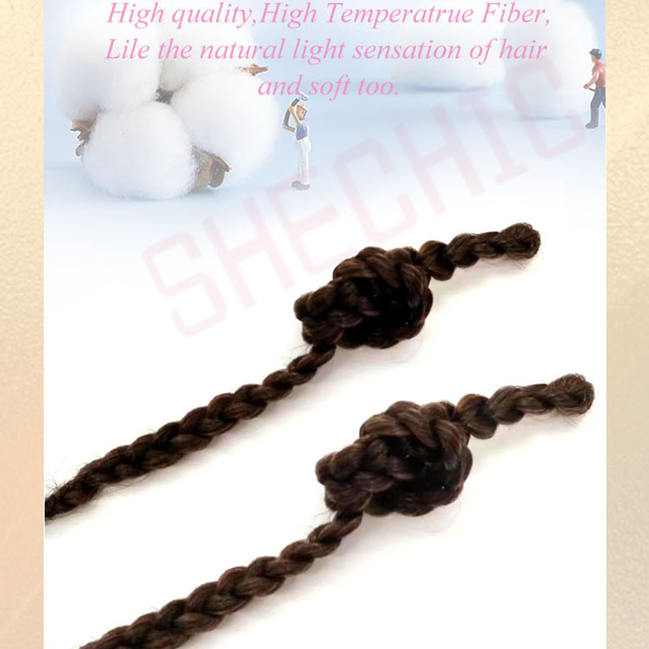Afro Girls kids  dirty braid kids ponytail children dirty braid it is lovely and beautiful hairstyles it's Convenient