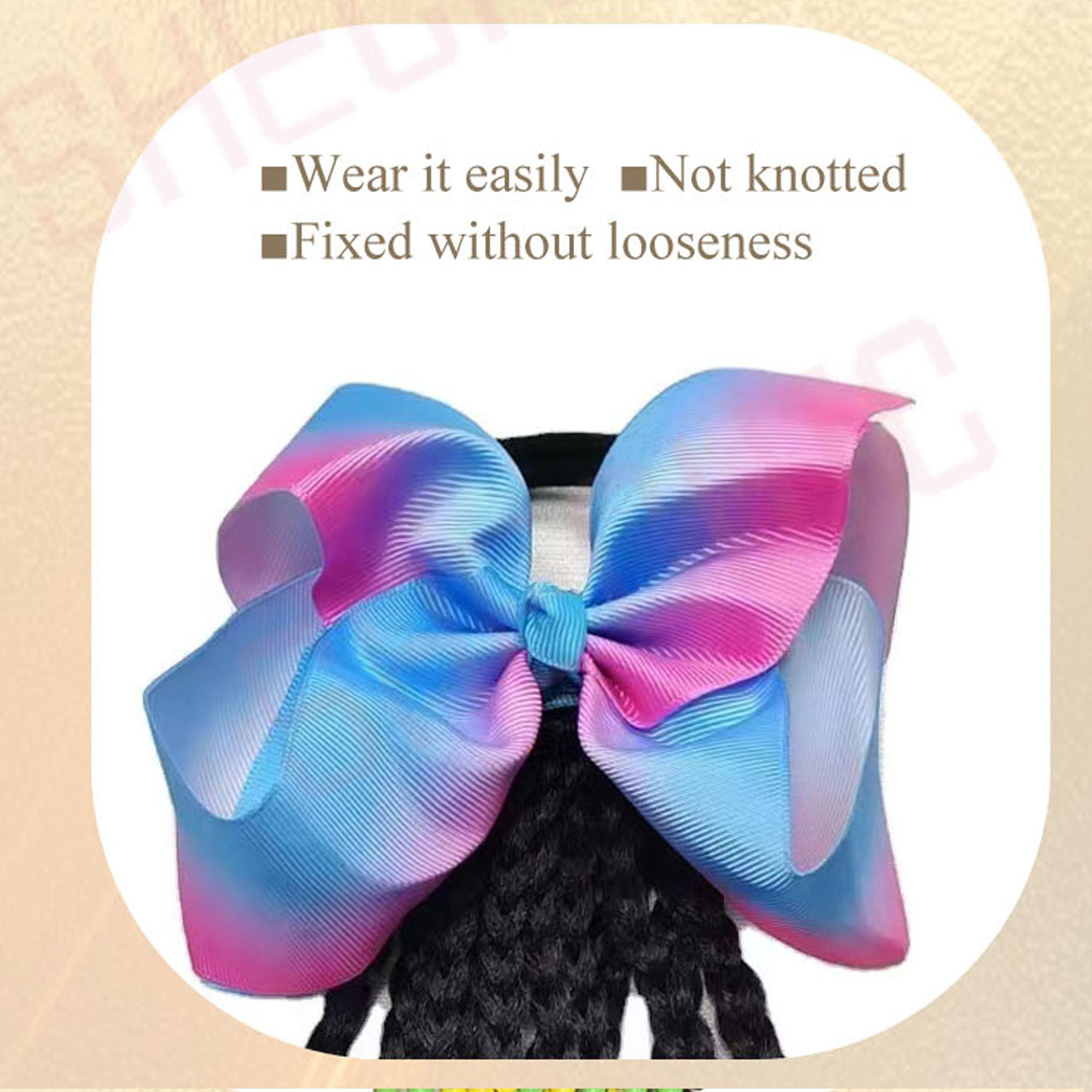 Afro Girls kids  dirty braid kids ponytail children dirty braid it is lovely and beautiful hairstyles it's Convenient