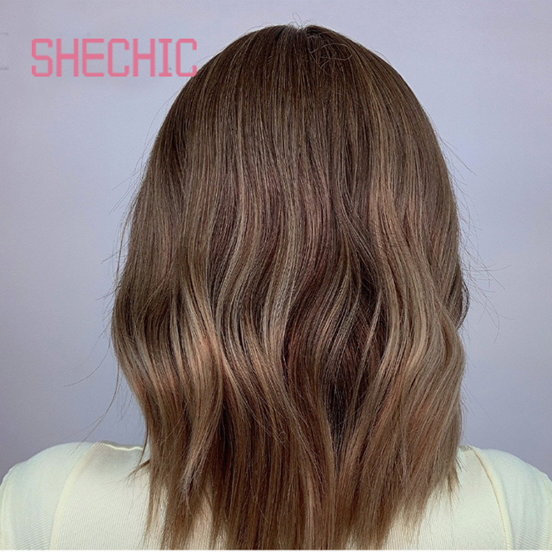 Female Hair wigs women girls synthetic hair for lady shoulder lenghth curly wave hair wigs 14inch 200g other short wigs