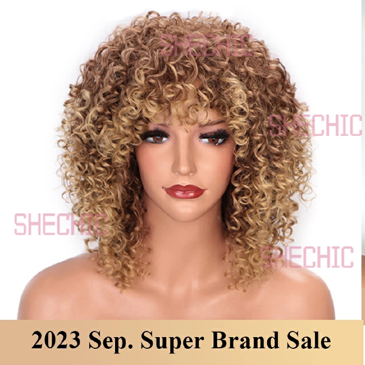 Short Hair Afro Kinky Curly Short Wigs For Black Women Wig Pixie Cut Wig 4 Color Curly Wigs Hot Sales Popular Hairstyles In Europe and America