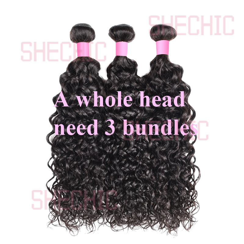 Human Hair Bundles With Chinese   and Softer Body Wave Human Hair Natural Color Bouncy Curly Long Curly for Girl and Women Gift Other wigs