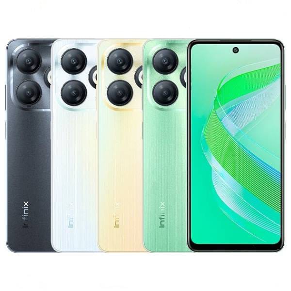 NEW INFINIX SMART 8 128GB/64GB STORAGE UPTO 8GB/3GB RAM (4+4)GB 8 6.6'' HD PUNCH HOLE SCREEN,13MP DUAL CAMERA, SIDE FINGERPRINT 5000mAh BATTERY SMART PHONES