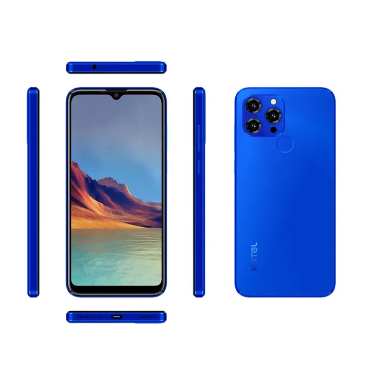 KGTEL A15 PRO 32GB Storage UPTO 5GB RAM (2+3)GB 5000mAh Dual SIM 8MP MAIN Camera 8MP SELFIE 6.3" LCD Screen Finger Print Enabled Signal Stabiliation Face Unlock SmartPhones