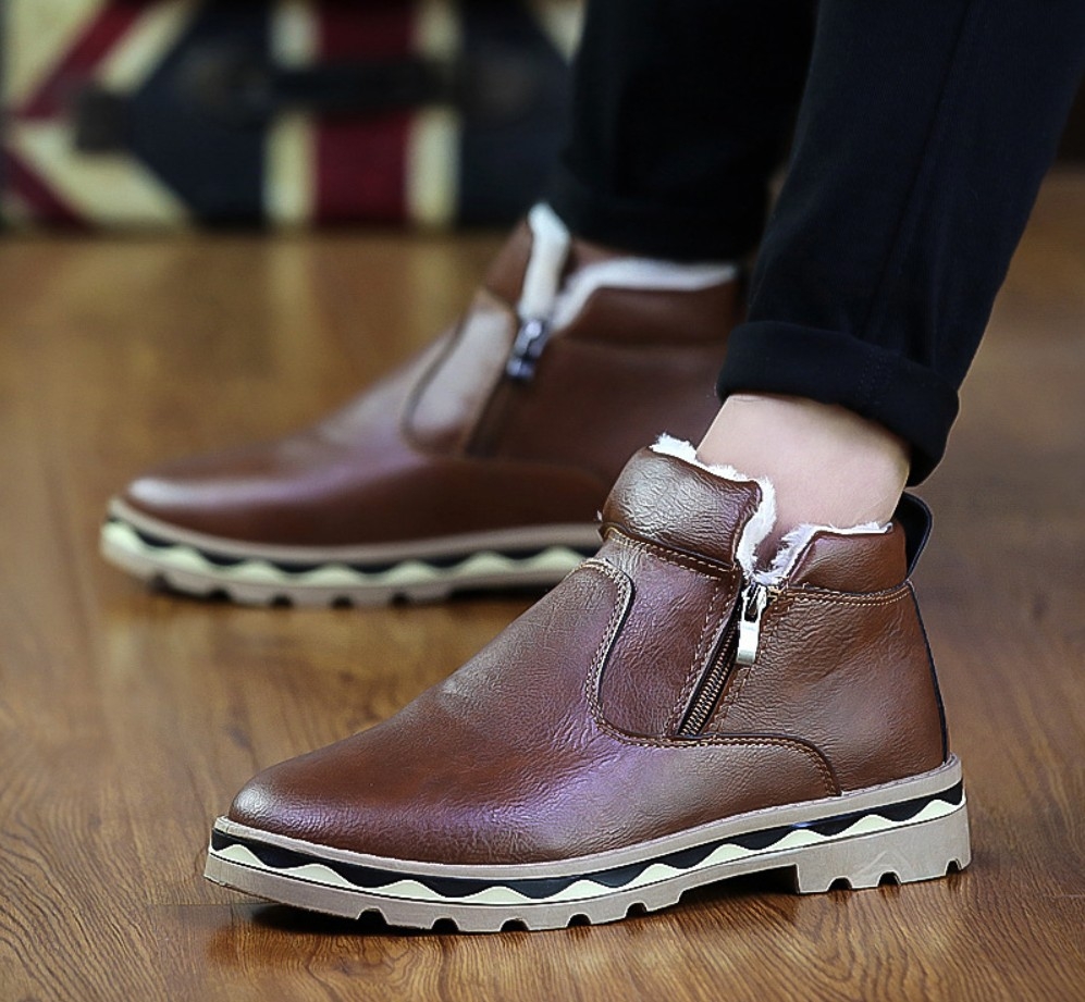 mens casual snow boots