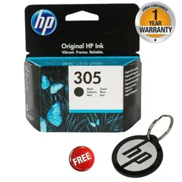 Buy HP Ink Cartridge Original 305 Black Online