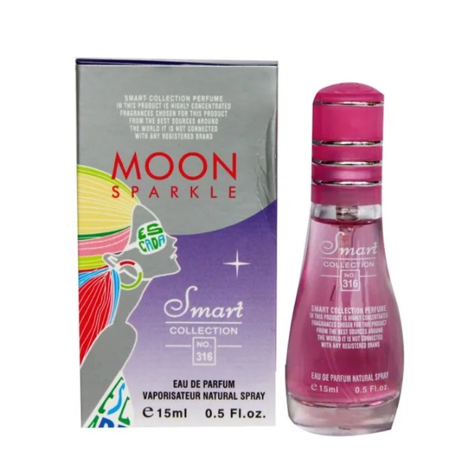 Smart Collection Moon Sparkle Perfume For Ladies - 15ml Pink 15ml