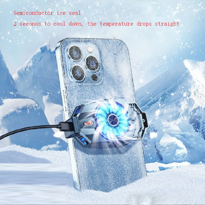 Phone Cooler Semi-Conductor Cellphone Radiator Cooling Case