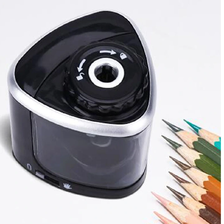 Pencil Sharpener Electric Pencil Sharpeners, Portable Pencil Sharpener Kids, Blade to Fast Sharpen，School Pencil Sharpener/Classroom/Office/Home