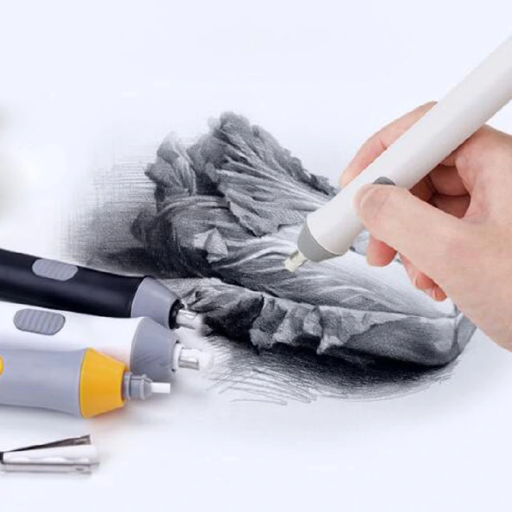 Electric Pencil Eraser Electric Eraser With Refill For Student Art