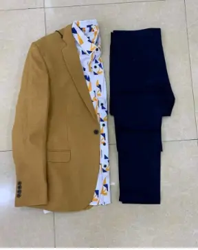 "Fashion 3-Pack Men's Premium Official Suit Set – Includes Elegant Blazer, Classic Dress Shirt, and Tailored Trousers – Perfect for Weddings, Business Meetings, and Formal Occasions"
