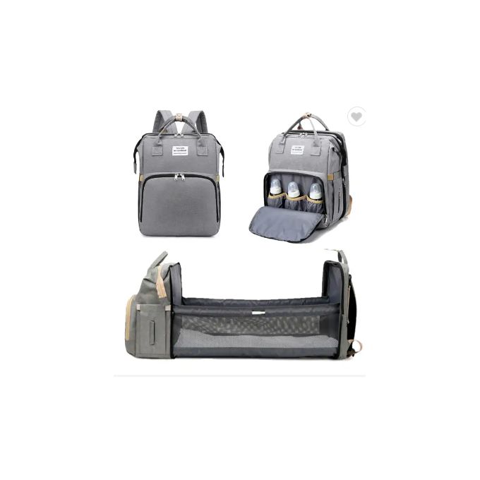 2 in 1 Insulated bed and travel bag Diaper Bags