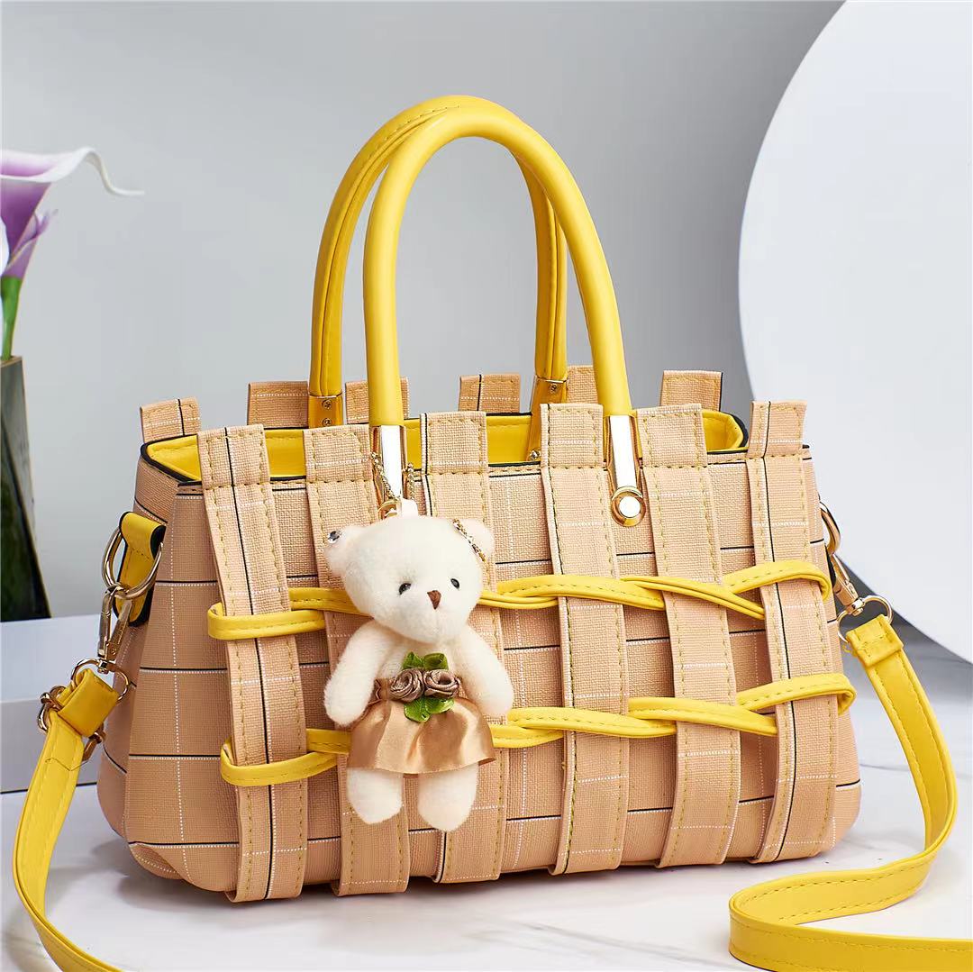 High end women's handbag single shoulder bag fashion trend lady alligator print single shoulder bag one size