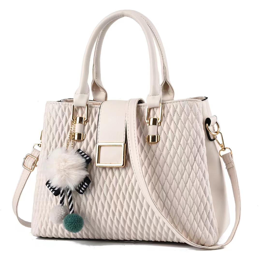 Fashion Classic trendy ladies handbags PU leather bag