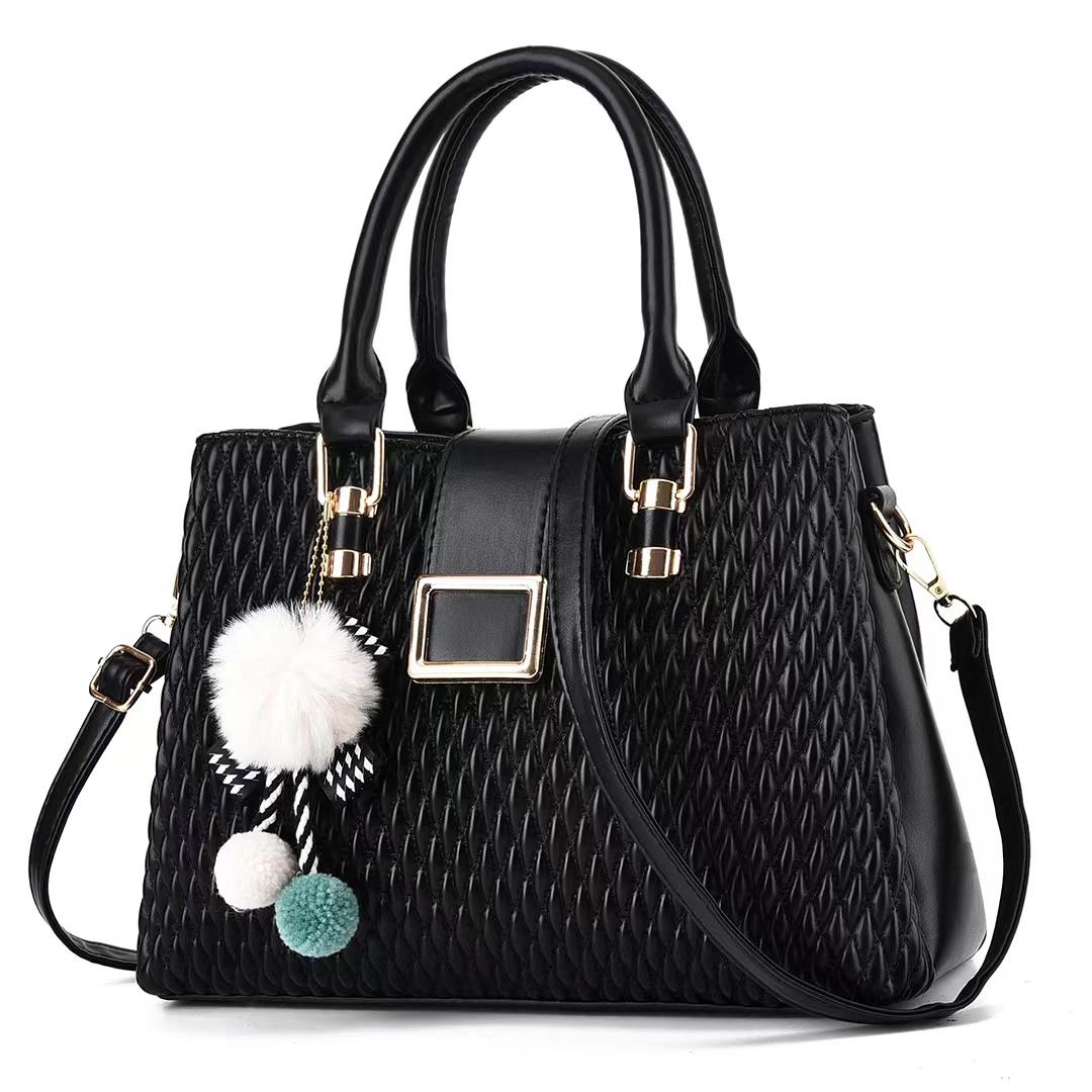 Fashion Classic trendy ladies handbags PU leather bag