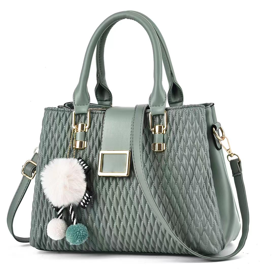 Fashion Classic trendy ladies handbags PU leather bag