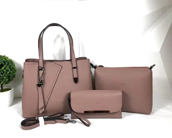 Fashion High Quality 3 in 1 Handbag High Quality Handbag For Ladies