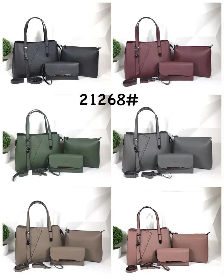 Fashion High Quality 3 in 1 Handbag High Quality Handbag For Ladies