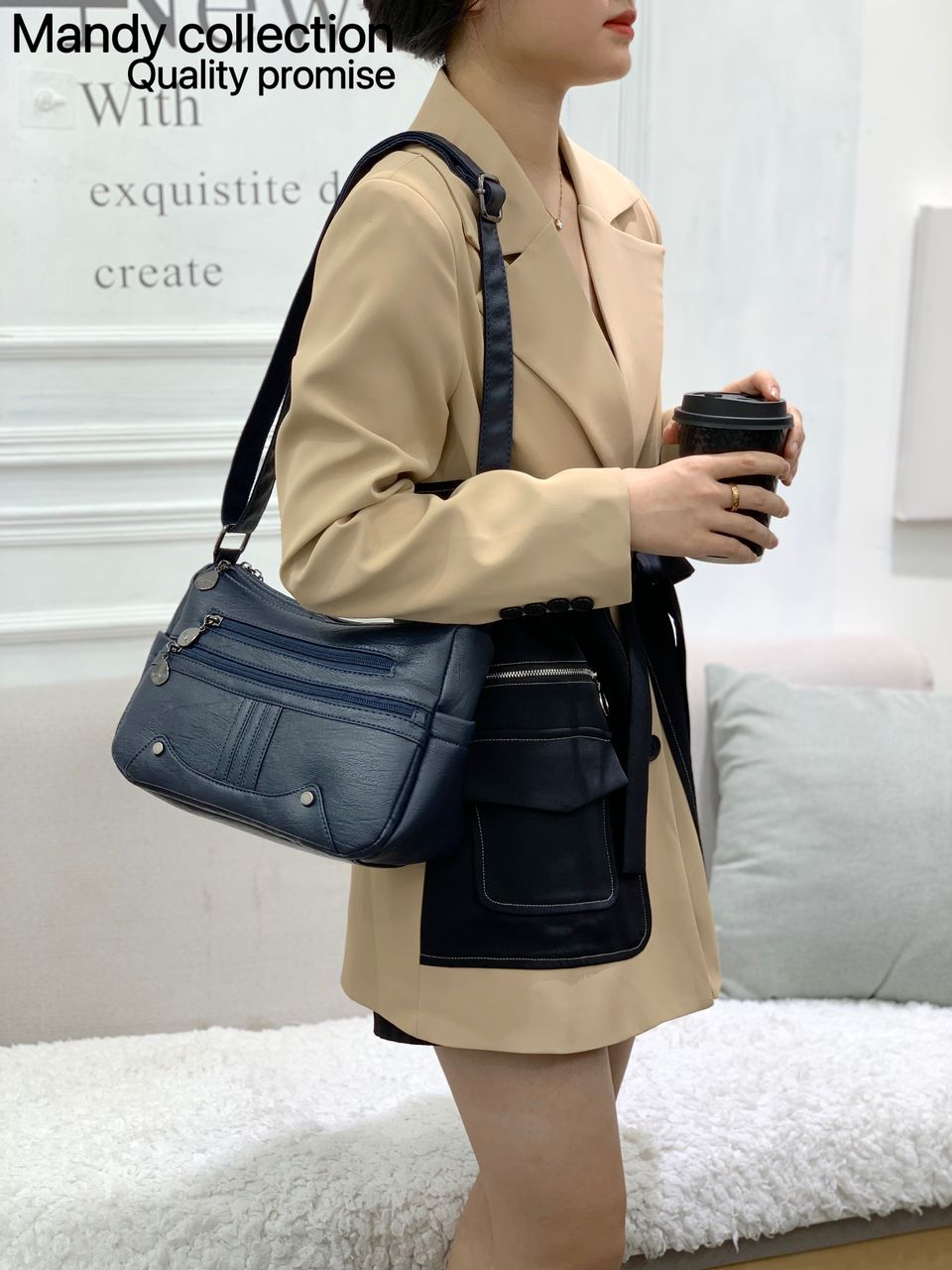 Mandy Vintage Women Fashion Handbags Ladies Shoulder Bags Sling Bags Fashion Bags.