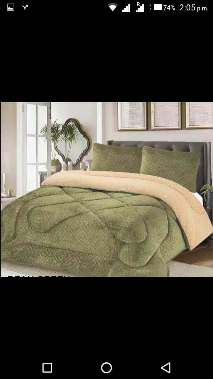 Fluffy Single Blanket (1 blanket)- high quality fluffy blanket to keep you warm , made with good quality fabric ,easy to clean and maintain with high quality material