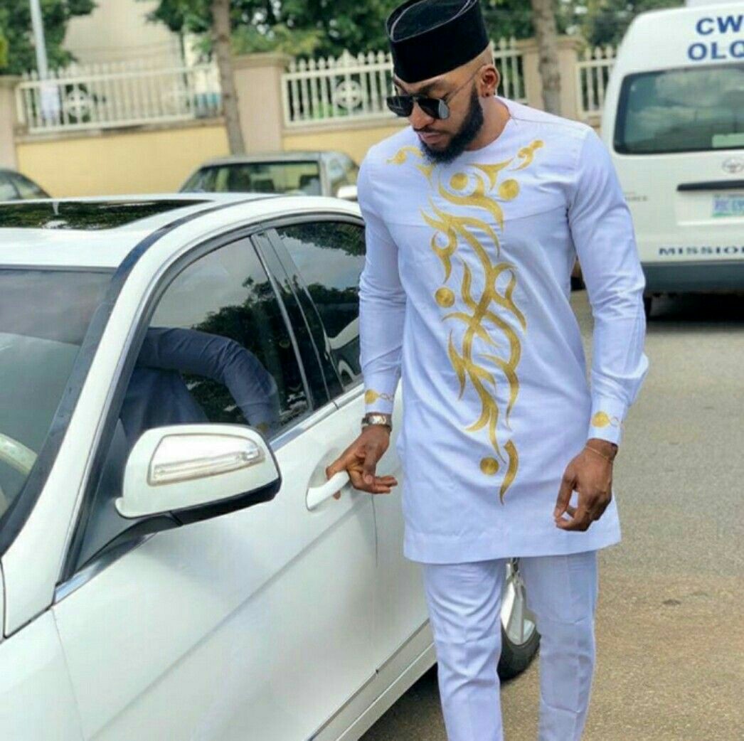 Male Ankara Suits