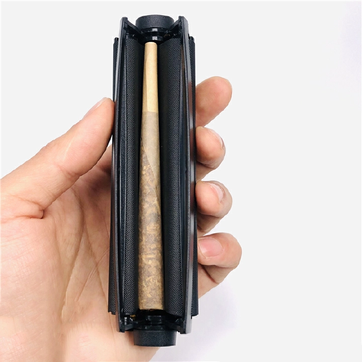 Random color Home Organization Portable Cigarette Rolling Machine Joint Cone Roller Manual Maker DIY Tool Plastic Manual Tobacco Smoking Rolling Papers