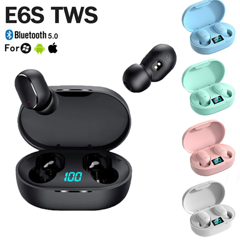 LED Digital Display Bluetooth Earpods TWS Bluetooth Earphones Wireless bluetooth headset Noise Cancelling With Microphone Headphones With Charging Case For All Phone