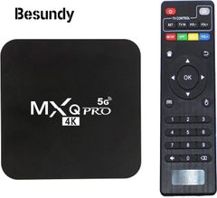 MXQpro RK3229 32G Android 10.1 Smart TV Box 4K Youtube Media Player TV BOX Android 7.1  Remote Control TV Set Top Box Black 4G+32G