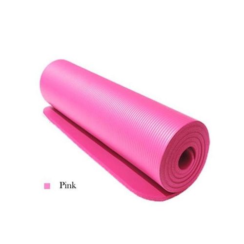 Generic  Yoga Matt-10 mm Durable mat Double-sided non-slip surface Extra thick padding to cushion and support joints Lightweight material; Comes with carrying strap for easy transport and storage