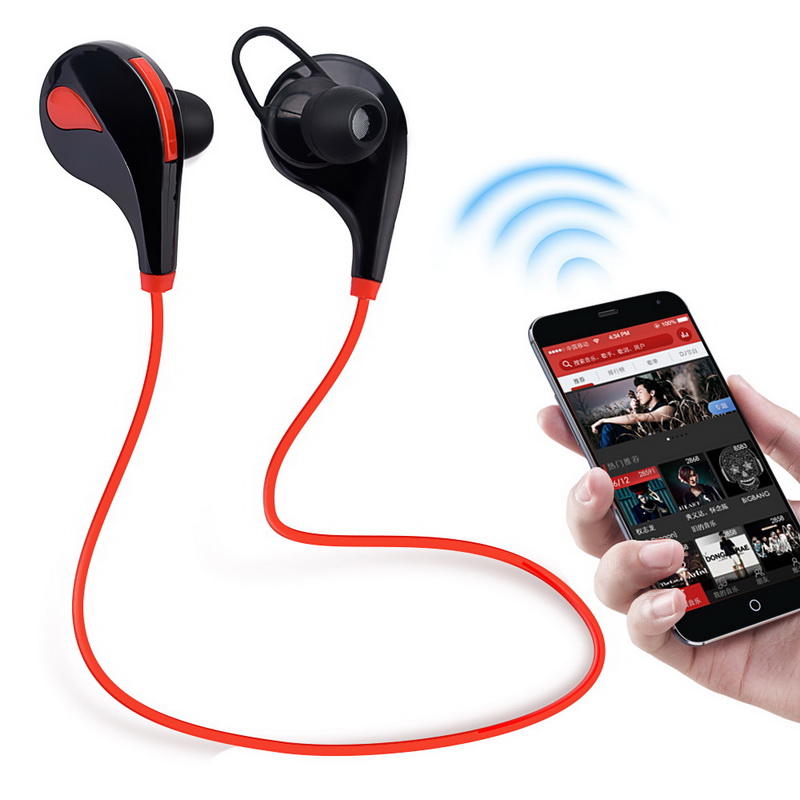 Sports Bluetooth 4.1 Earphone In-ear Headset  Wireless Earphones Mp3 Player for iPhone