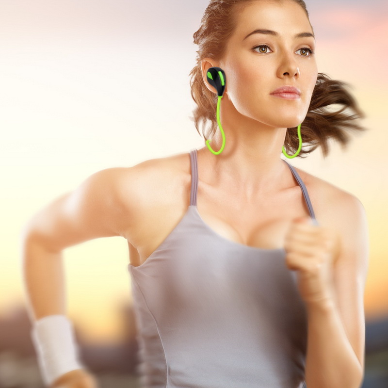 Sports Bluetooth 4.1 Earphone In-ear Headset  Wireless Earphones Mp3 Player for iPhone