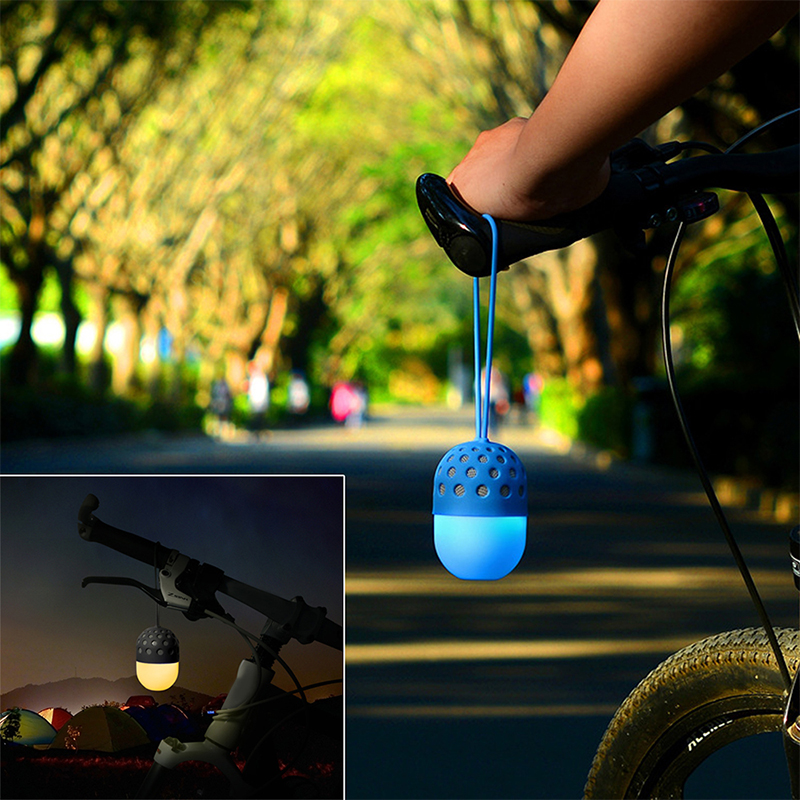 Portable Firefly LED Speaker Wireless  Bluetooth  Stereo Music  for Phone Computer Hands-free Calls