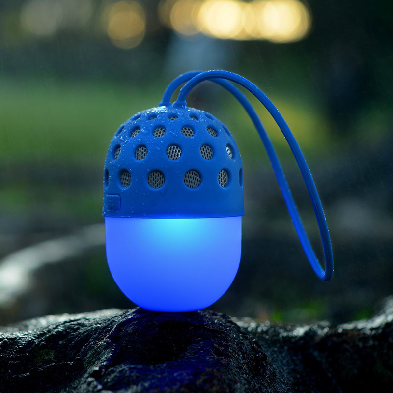 Portable Firefly LED Speaker Wireless  Bluetooth  Stereo Music  for Phone Computer Hands-free Calls