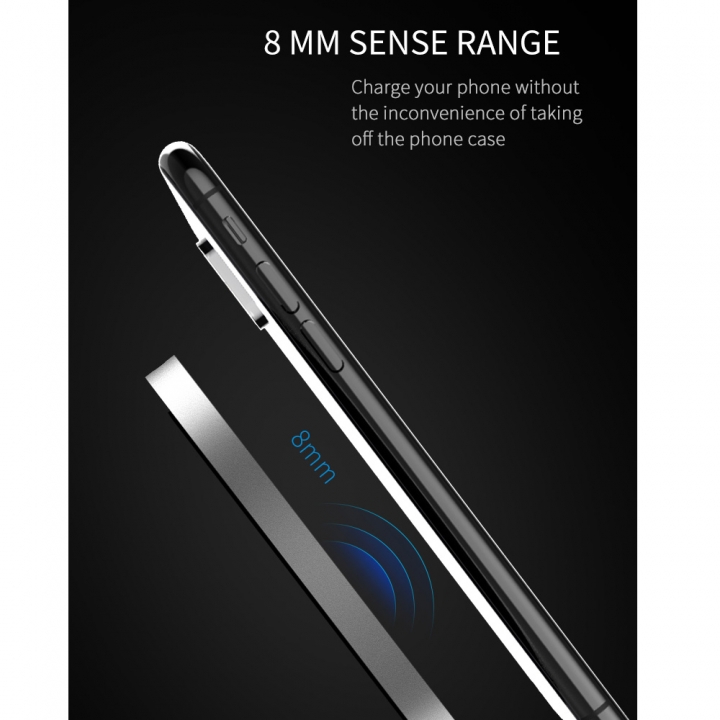 Wireless Charger Qi Certified Wireless Charging Pad, 7.5W for iPhone X 8 8Plus