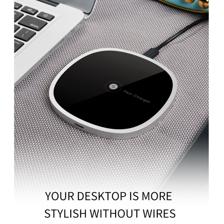 Wireless Charger Qi Certified Wireless Charging Pad, 7.5W for iPhone X 8 8Plus