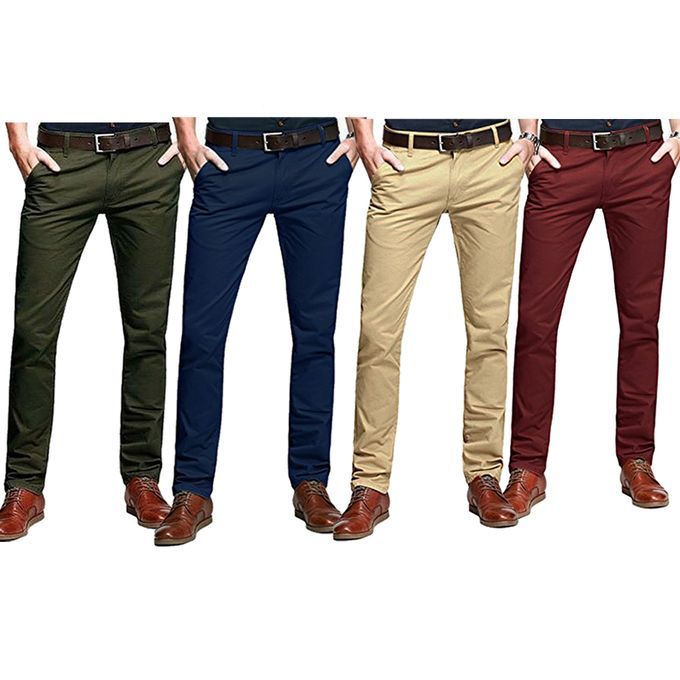 Buy Soft Khaki Trousers Online Price Kenya SM Kollectionz