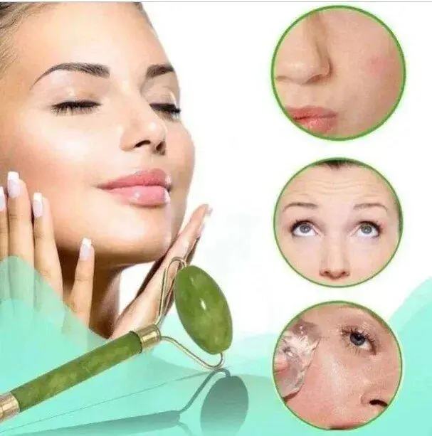 Jade Roller Gua Sha Scraping Massage Tools For Facial Skin