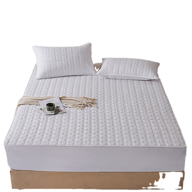 Water Proof Mattress Protector Good Quality and Soft Mattress Protector Topper Mattress Protector Waterproof Fitted Sheet Soft Quilted Fitted Breathable Waterproof Mattress Pad Cover Bed Sheet