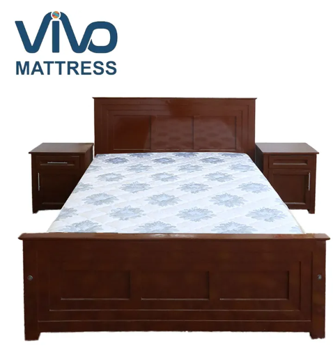 Vivo High-end Mattress Super High Density Quilted Home Living Bed Room Soft and long-lasting  Mattress Comfy and Health Mattress  from Factory Directly Gray