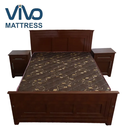 Vivo High-end Mattress Super High Density Quilted Home Living Bed Room Soft and long-lasting  Mattress Comfy and Health Mattress  from Factory Directly Brown