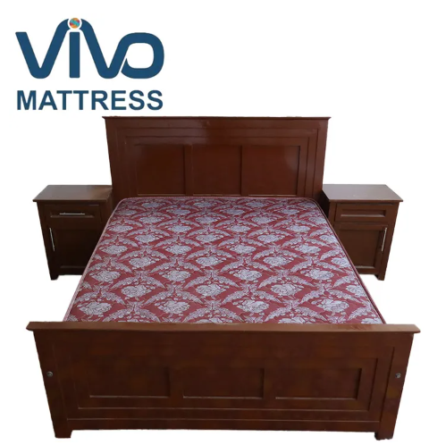 Vivo High-end Mattress Super High Density Quilted Home Living Bed Room Soft and long-lasting  Mattress Comfy and Health Mattress  from Factory Directly Maroon