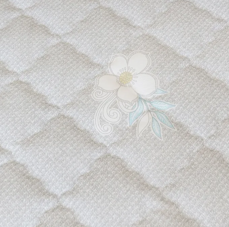 Vivo High-end Mattress Super High Density Quilted Home Living Bed Room Soft and long-lasting  Mattress Comfy and Health Mattress  from Factory Directly Gray with Flowers