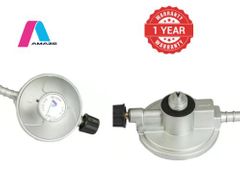 AMAZE High Quality 6Kgs Gas Regulator With Tight Protective Nossle C50 Silver 6KGS