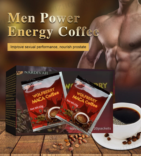 Chinese Powerful Energy Coffee Sex Coffee Six Bags Power Coffee,Boost Energy & Sexual Ability, Combining Traditional Chinese Herbs and Peruvian Maca,Improve Immunity, Anti-fatigue, Enhance Energy