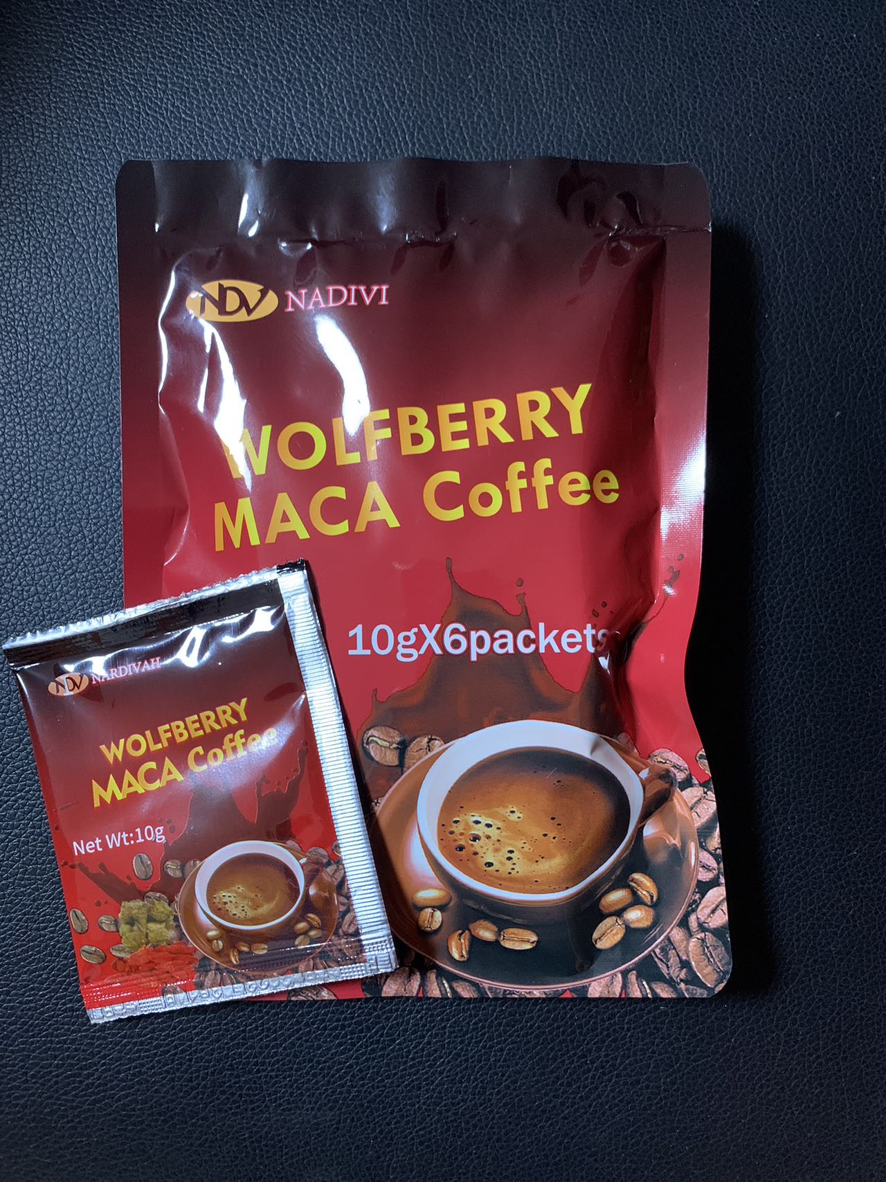 Chinese Powerful Energy Coffee Sex Coffee Six Bags Power Coffee,Boost Energy & Sexual Ability, Combining Traditional Chinese Herbs and Peruvian Maca,Improve Immunity, Anti-fatigue, Enhance Energy