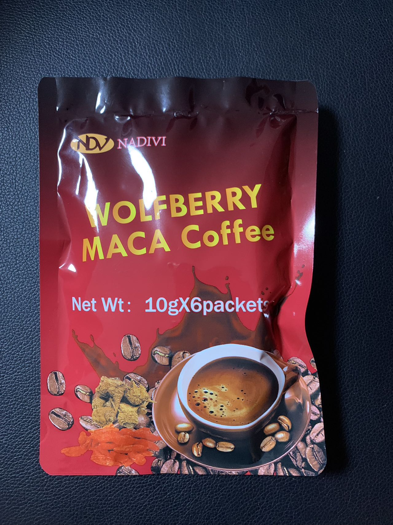 Chinese Powerful Energy Coffee Sex Coffee Six Bags Power Coffee,Boost Energy & Sexual Ability, Combining Traditional Chinese Herbs and Peruvian Maca,Improve Immunity, Anti-fatigue, Enhance Energy