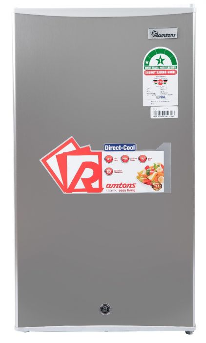 RAMTONS 93 LITERS SINGLE DOOR DIRECT COOL FRIDGE, SILVER- RF/223