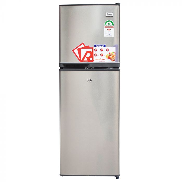 RAMTONS  138 LITERS 2 DOOR DIRECT COOL 3 STAR FRIDGE, SILVER- RF/339